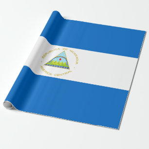 Papel De Regalo Bandera de Nicaragua