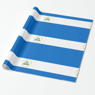 Papel De Regalo Bandera de Nicaragua