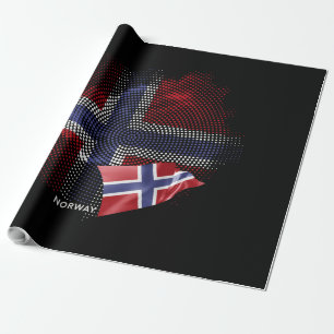 Papel De Regalo bandera de Noruega