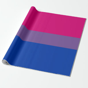 Papel De Regalo Bandera de orgullo bisexual