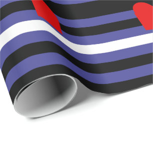 Papel De Regalo Bandera de Orgullo de Cuero