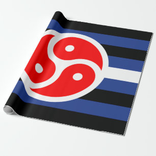 Papel De Regalo Bandera de orgullo de cuero