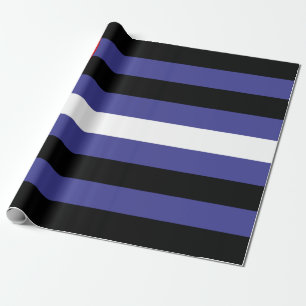 Papel De Regalo Bandera de Orgullo de Cuero