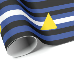 Papel De Regalo Bandera de Orgullo de Deportes Acuáticos