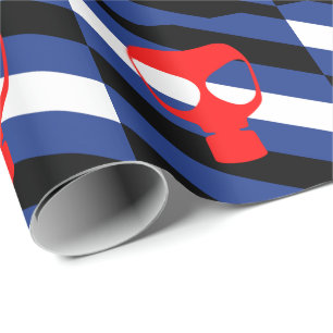 Papel De Regalo Bandera de Orgullo de Máscara