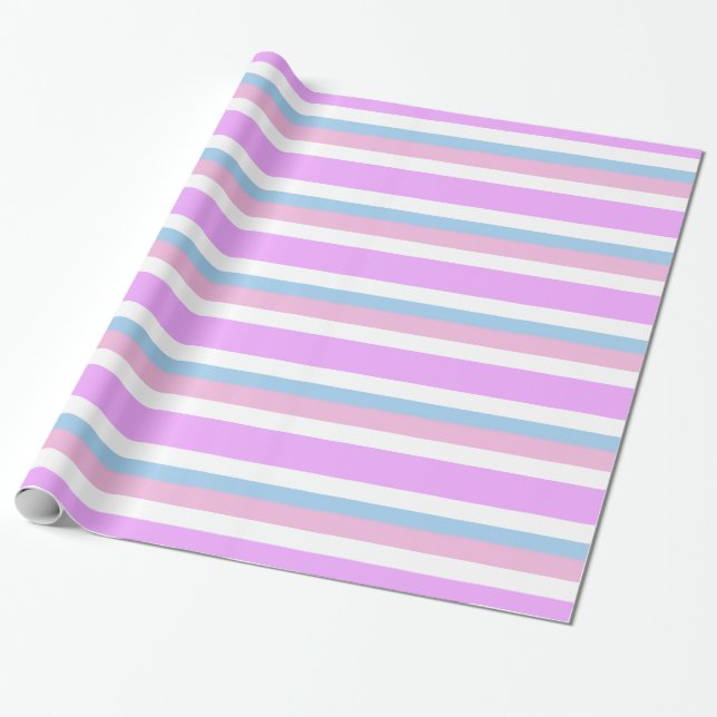 Papel De Regalo Bandera de orgullo intersexual (Desenrollado)