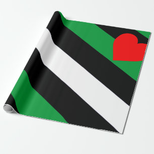 Papel De Regalo Bandera de Orgullo Leather Boi