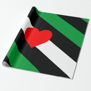 Papel De Regalo Bandera de Orgullo Leather Boi