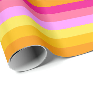 Papel De Regalo Bandera de Orgullo Lesbiana (Alba)