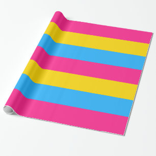 Papel De Regalo Bandera de orgullo pansexual
