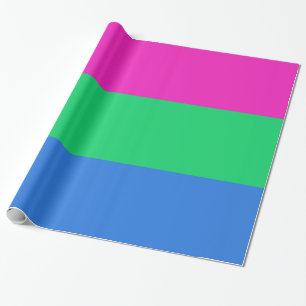 Papel De Regalo Bandera de Orgullo Polisexual