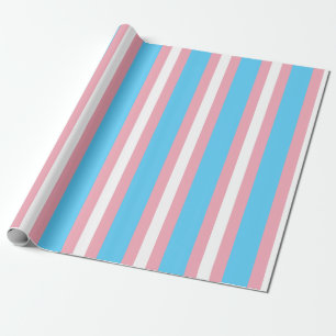 Papel De Regalo Bandera de orgullo transgénero vertical