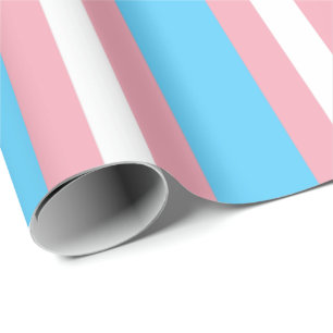 Papel De Regalo Bandera de orgullo transgénero vertical