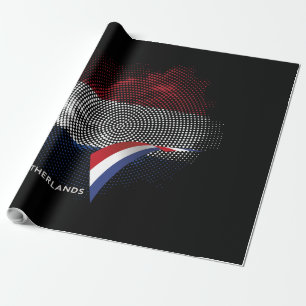 Papel De Regalo bandera de Países Bajos