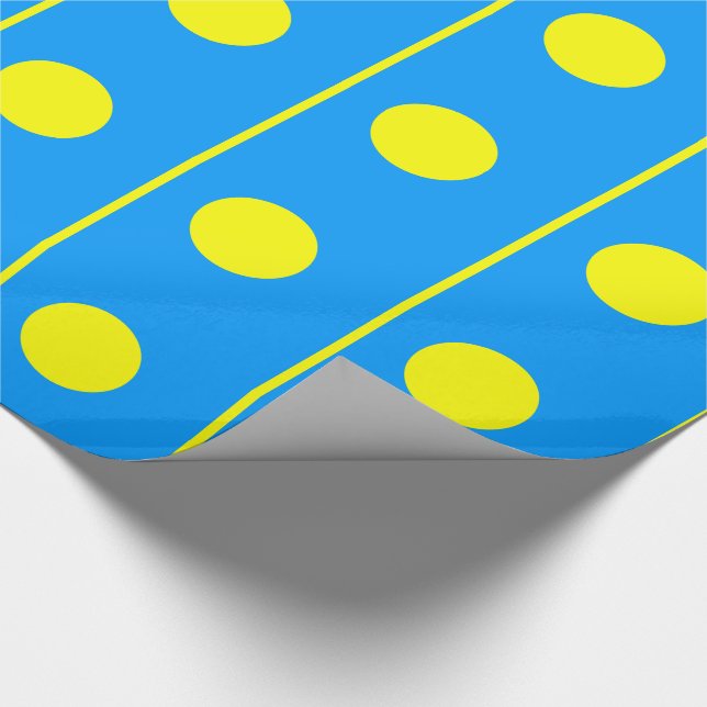 Papel De Regalo Bandera de Palau (Esquina)