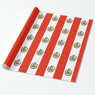 Papel De Regalo Bandera de Perú