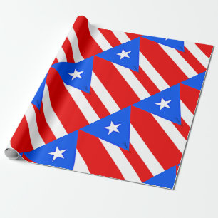 Papel De Regalo Bandera de Puerto Rico