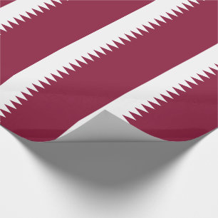 Papel De Regalo Bandera de Qatar