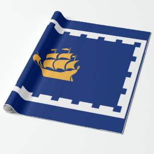 Papel De Regalo Bandera de Quebec (Quebec, Canadá)