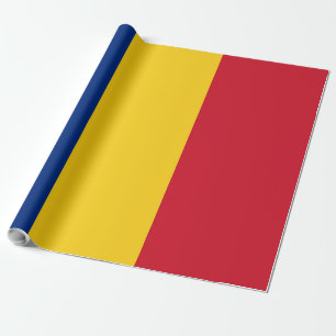 Papel De Regalo Bandera de Rumania