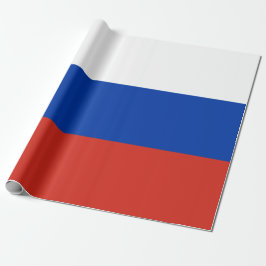 Papel De Regalo Bandera de Rusia (Rusia)