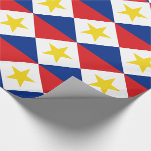 Papel De Regalo Bandera de Saba