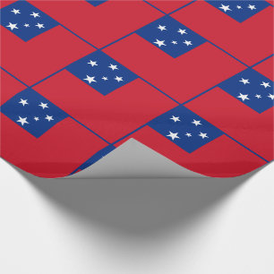 Papel De Regalo Bandera de Samoa