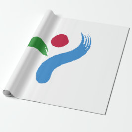 Papel De Regalo Bandera de Seúl (Corea del Sur)