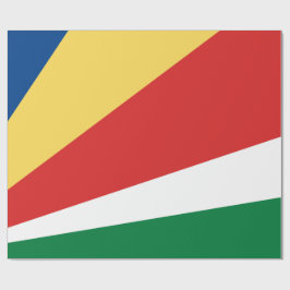 Papel De Regalo Bandera de Seychelles