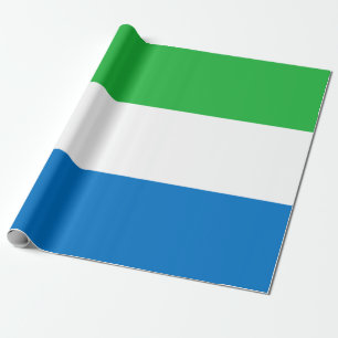 Papel De Regalo Bandera de Sierra Leona