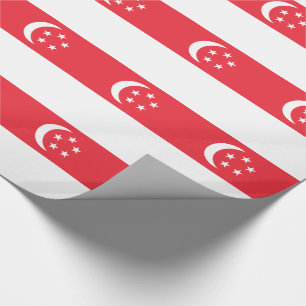 Papel De Regalo Bandera de Singapur