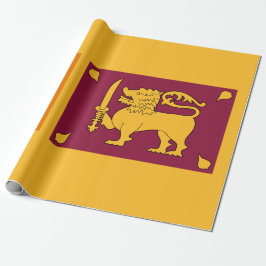 Papel De Regalo Bandera de Sri Lanka