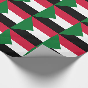 Papel De Regalo Bandera de Sudán
