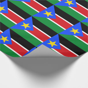 Papel De Regalo Bandera de Sudán del Sur