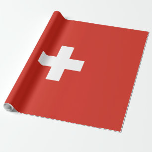 Papel De Regalo Bandera de Suiza
