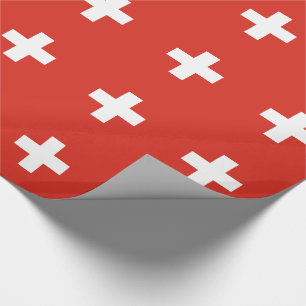 Papel De Regalo Bandera de Suiza