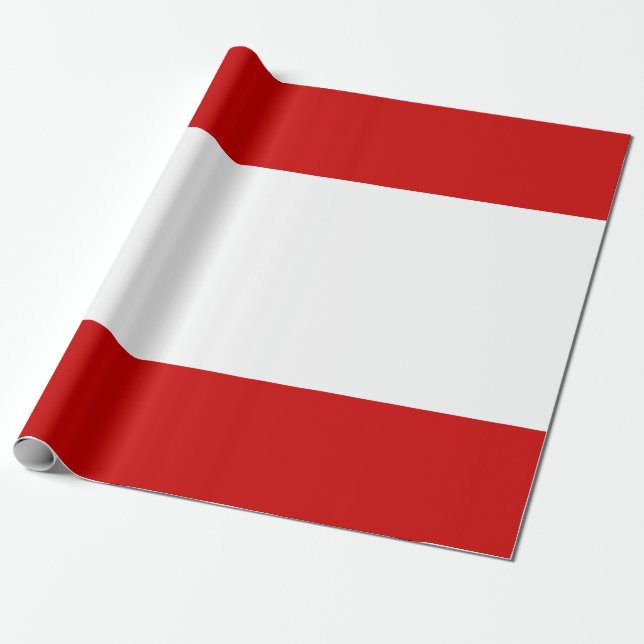 Papel De Regalo Bandera de Tahití (Desenrollado)