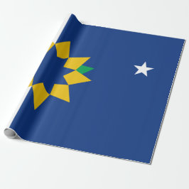 Papel De Regalo Bandera de Topeka (Kansas)