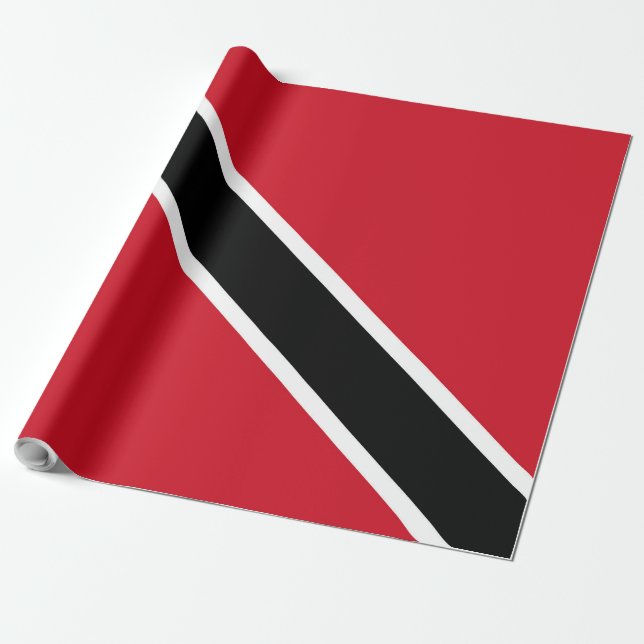 Papel De Regalo bandera de Trinidad y Tobago (Desenrollado)