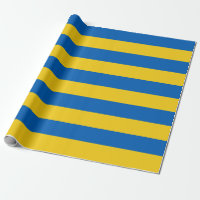 Bandera de Ucrania franjas amarillas azules