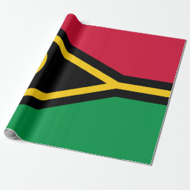 Papel De Regalo Bandera de Vanuatu