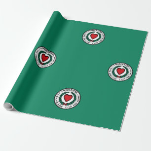 Papel De Regalo Bandera de Worcester, Massachusetts