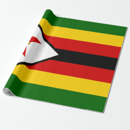 Papel De Regalo Bandera de Zimbabue