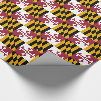 Papel De Regalo Bandera del estado de Maryland