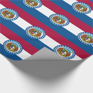Papel De Regalo Bandera del estado de Missouri