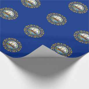 Papel De Regalo Bandera del estado de New Hampshire