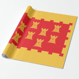 Papel De Regalo Bandera del Gran Manchester (condado del Reino Uni