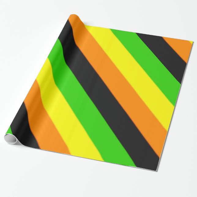 Papel De Regalo Bandera del orgullo amoroso caído (Desenrollado)