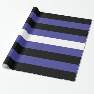 Papel De Regalo Bandera del Orgullo de Cuero