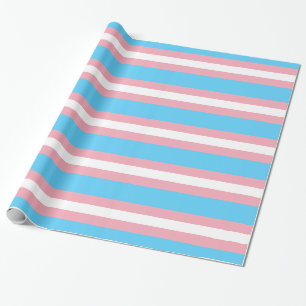 Papel De Regalo Bandera del orgullo del transexual - arco iris del